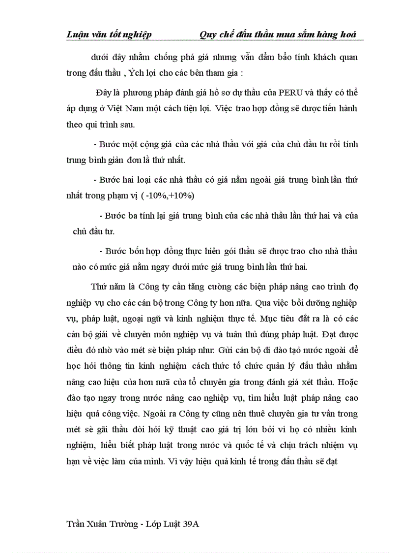 image for page Qui chế đấu thầu mua sắm hàng hoá và thực tiễn áp dụng ở Công ty Cao Su Sao Vàng