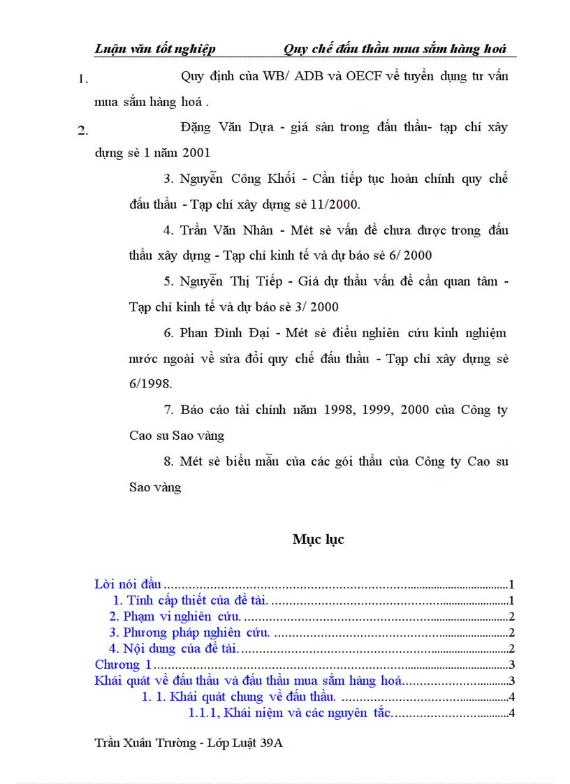 image for page Qui chế đấu thầu mua sắm hàng hoá và thực tiễn áp dụng ở Công ty Cao Su Sao Vàng