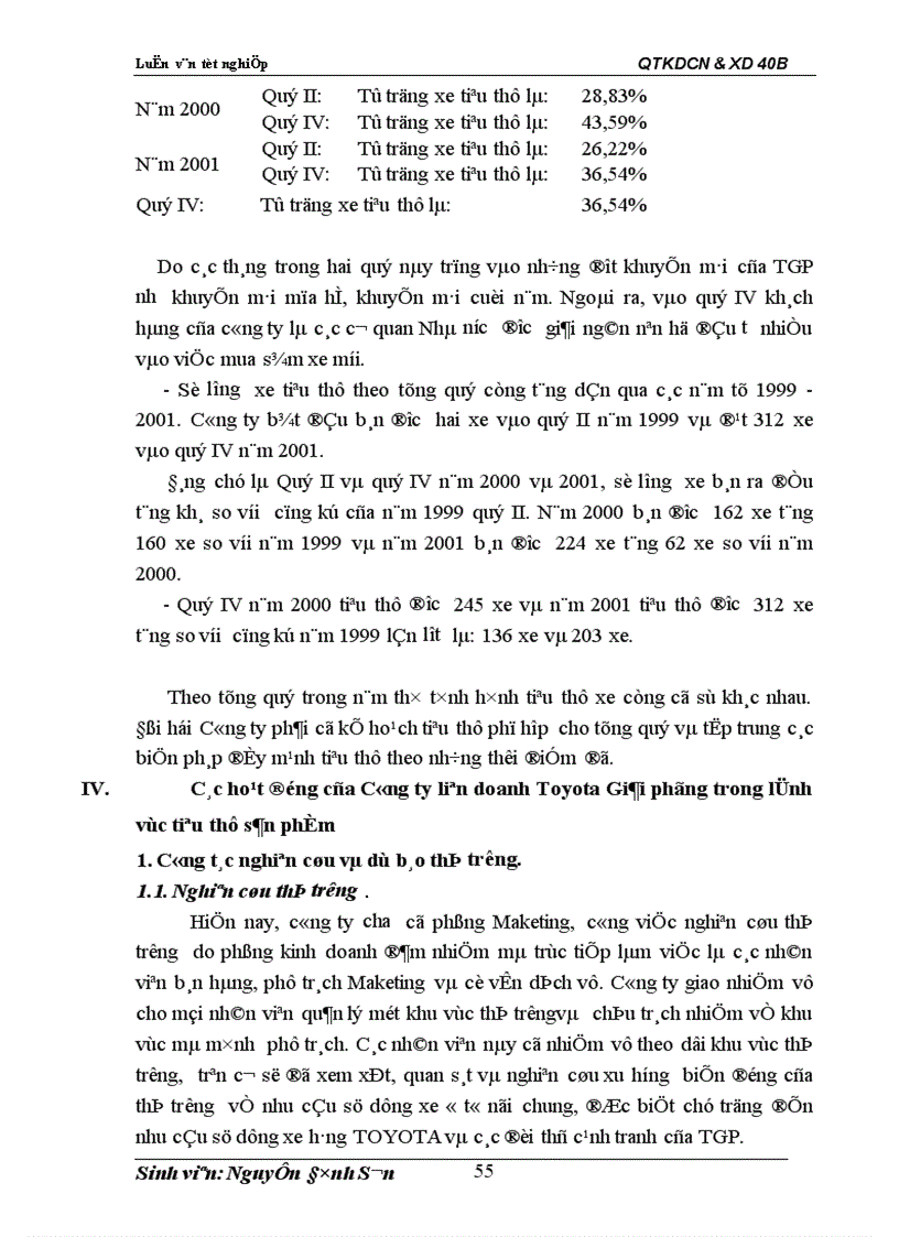 image for page Giải pháp đẩy mạnh tiêu thụ xe ô tô ở Công ty liên doanh Toyota Giải phóng