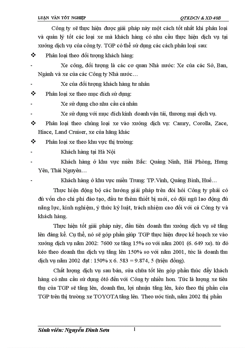 image for page Giải pháp đẩy mạnh tiêu thụ xe ô tô ở Công ty liên doanh Toyota Giải phóng