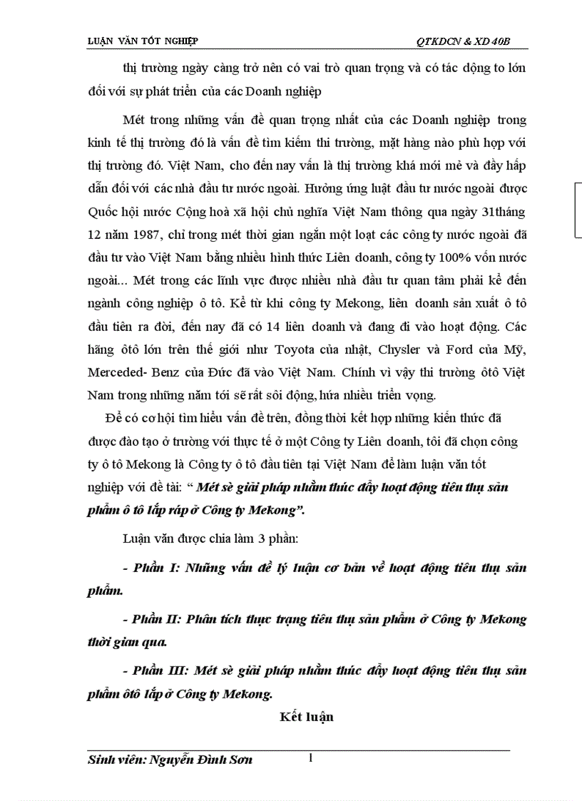 image for page Giải pháp đẩy mạnh tiêu thụ xe ô tô ở Công ty liên doanh Toyota Giải phóng