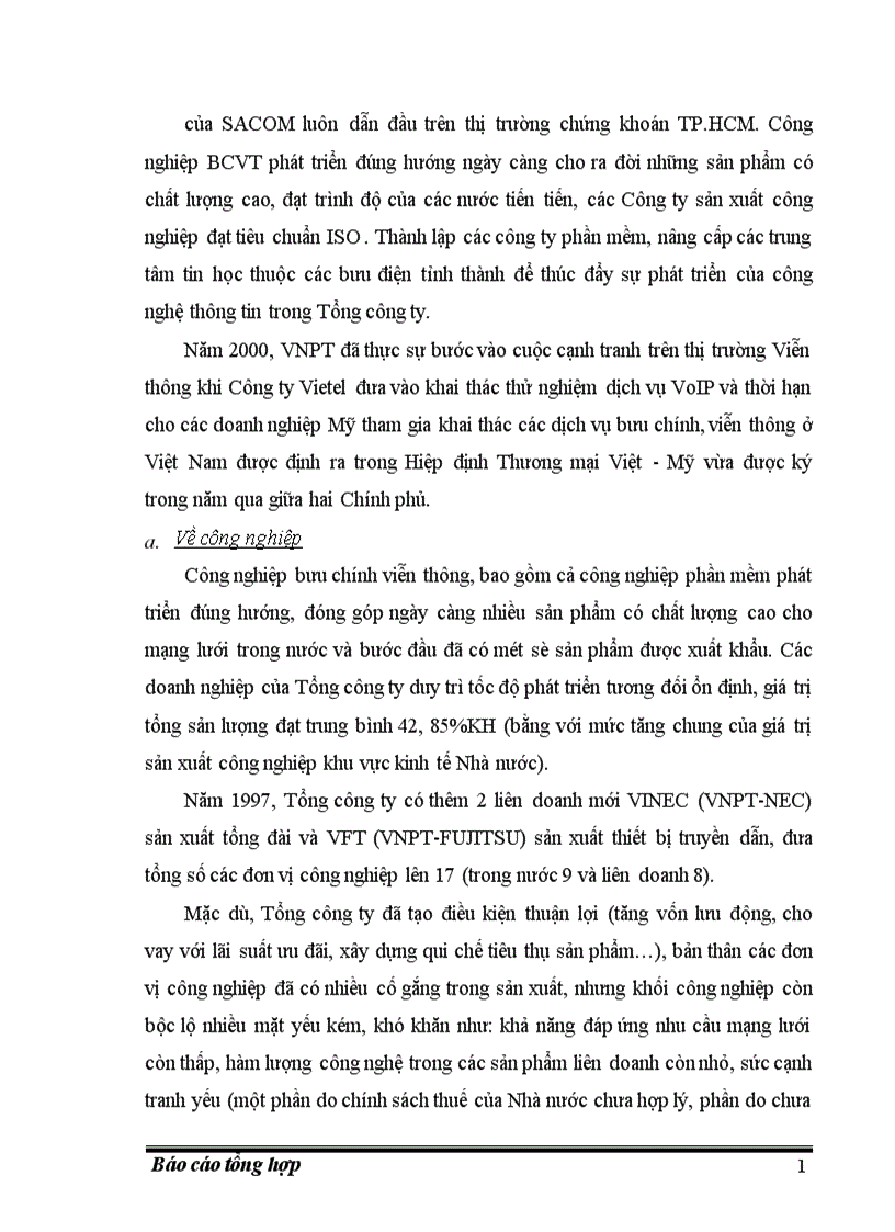 image for page Báo cáo thực tập tại Tổng công ty Bưu chính Viễn thông Việt Nam