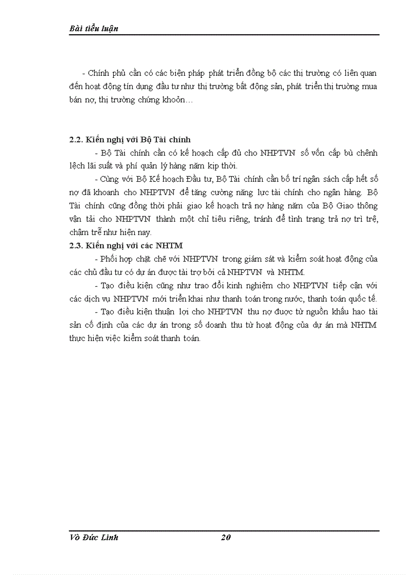 image for page Nâng cao chất lượng tín dụng đầu tư tại NHPTVN