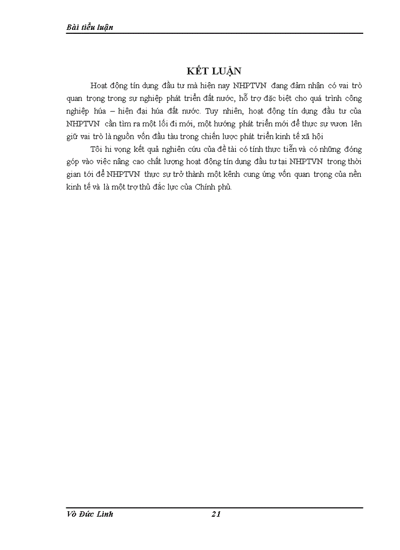 image for page Nâng cao chất lượng tín dụng đầu tư tại NHPTVN