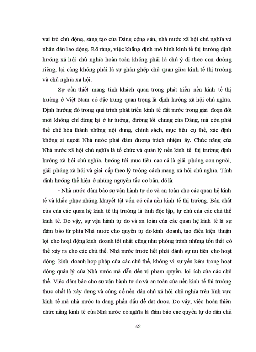 image for page Chức năng kinh tế của Nhà nước trong nền kinh tế thị trường ở Việt Nam hiện nay 1