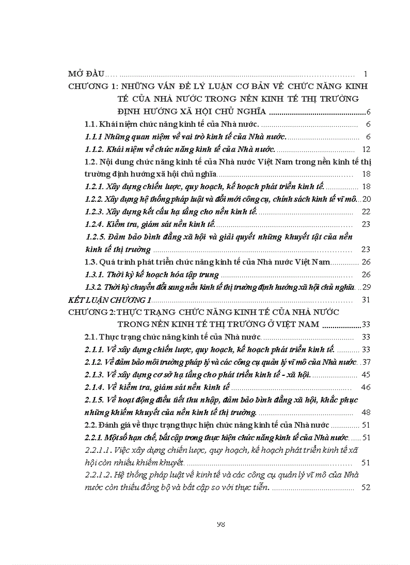 image for page Chức năng kinh tế của Nhà nước trong nền kinh tế thị trường ở Việt Nam hiện nay 1