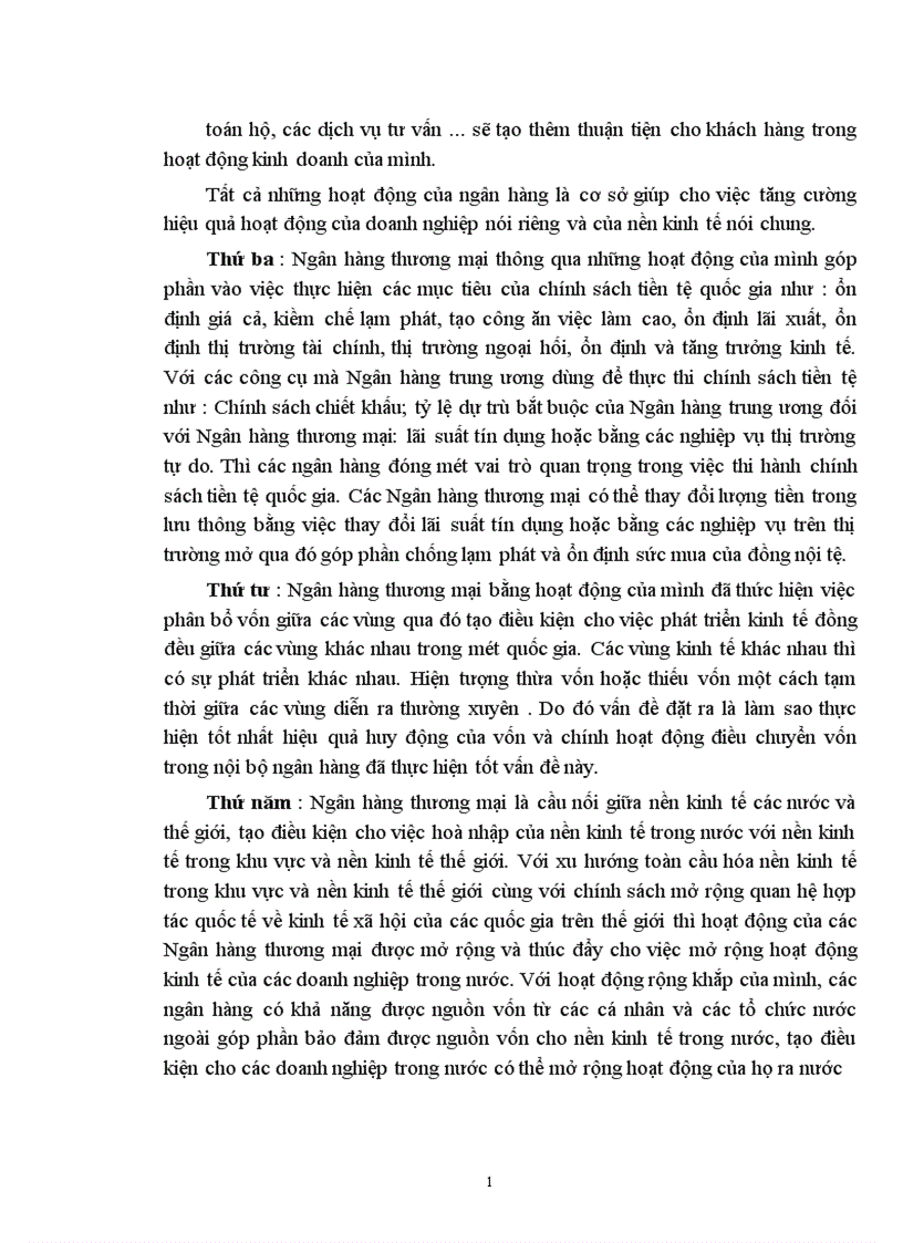 image for page Một số giải pháp nhằm nâng cao hiệu quả huy động vốn và sử dụng vốn tại Ngân hàng nông nghiệp và Phát triển nông thôn quận Hai Bà Trưng 1