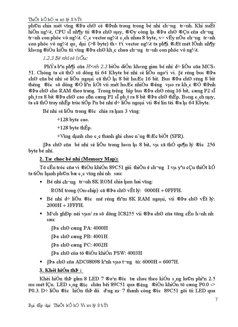 image for page Thiết kế hệ vi xử lý 8 bít
