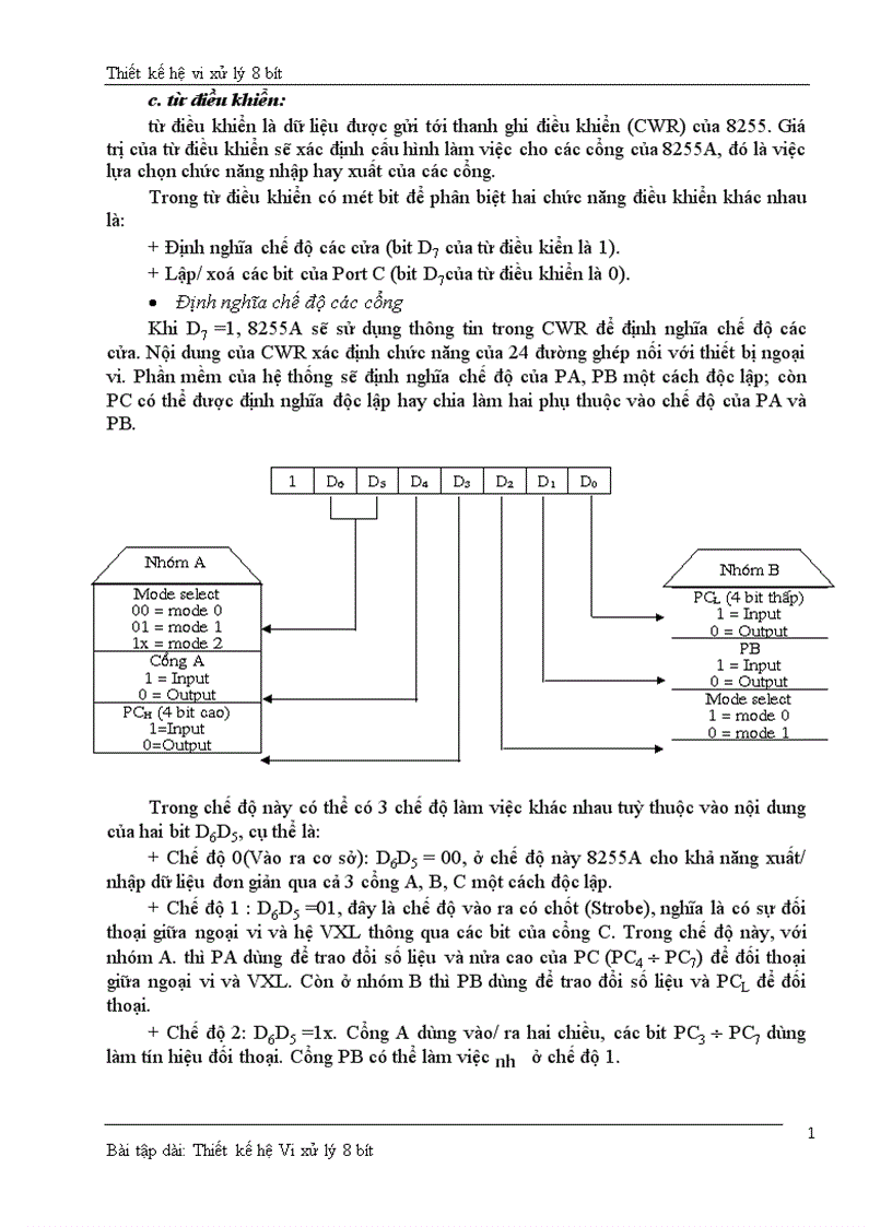image for page Thiết kế hệ vi xử lý 8 bít