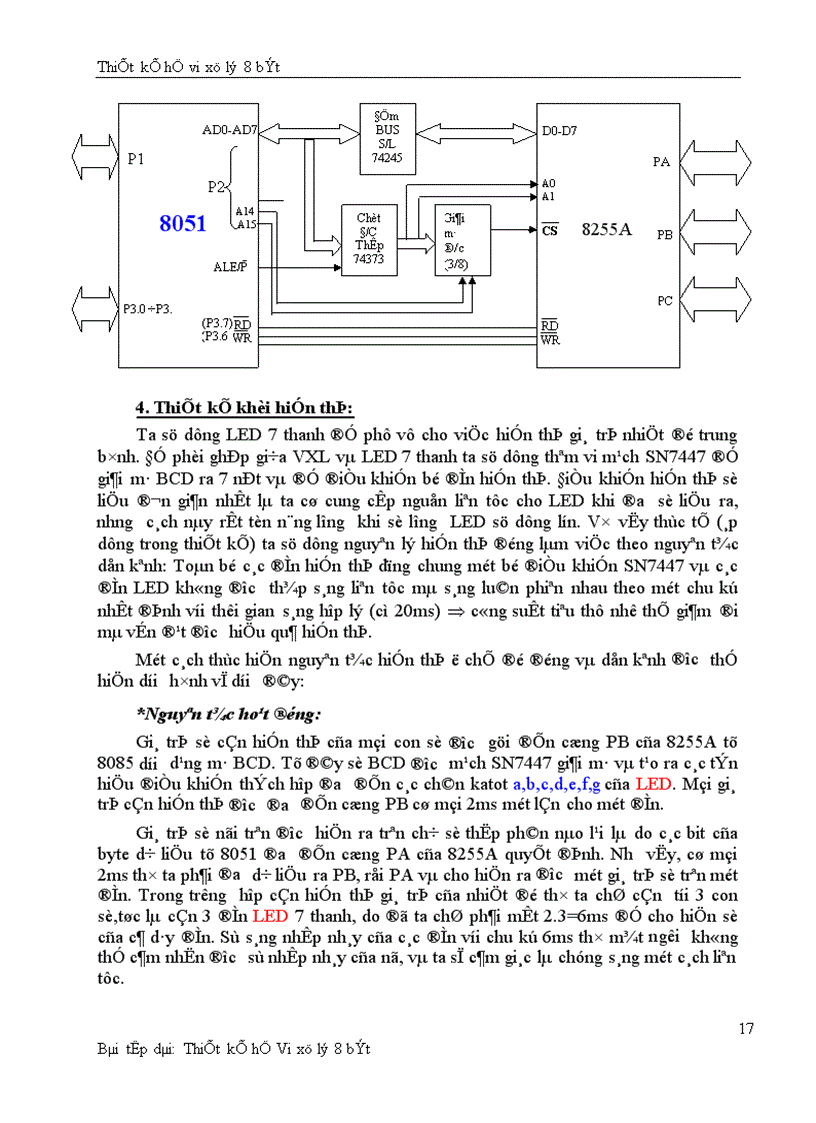 image for page Thiết kế hệ vi xử lý 8 bít
