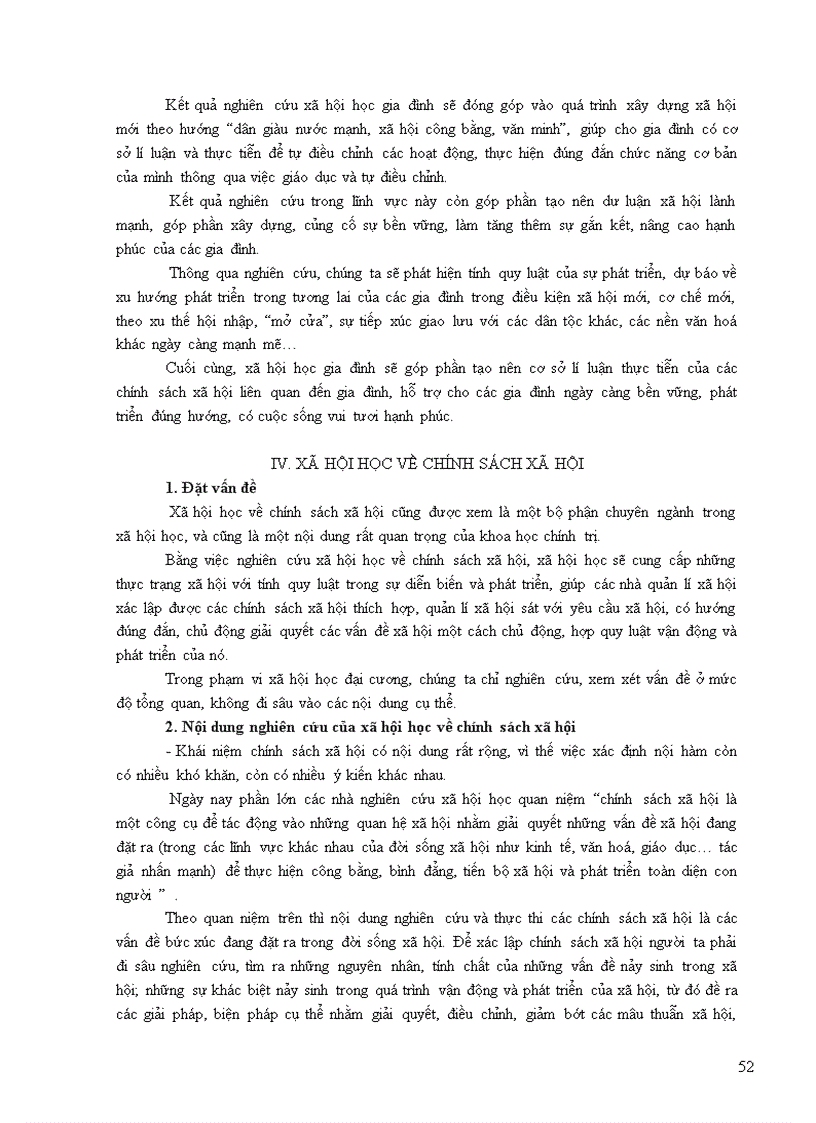 image for page Một số lĩnh vực nghiên cứu của xã hội học