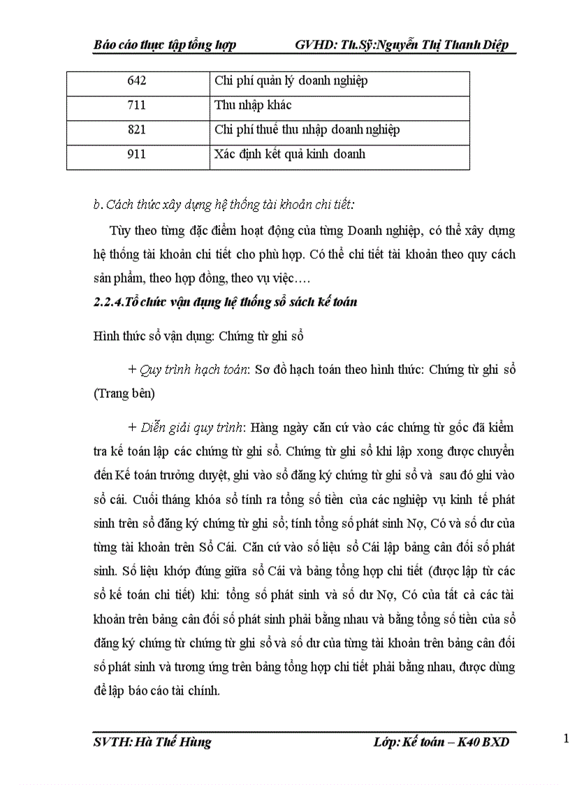 image for page Tổ chức bộ máy kế toán và hệ thống kế toán tại Công ty TNHH kỹ thuật cơ điện Nam Huy