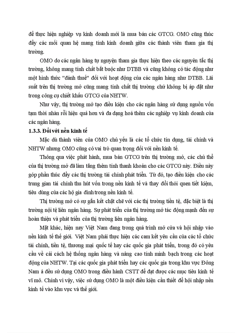 image for page Nghiệp vụ thị trường mở của Ngân hàng trung ương 1