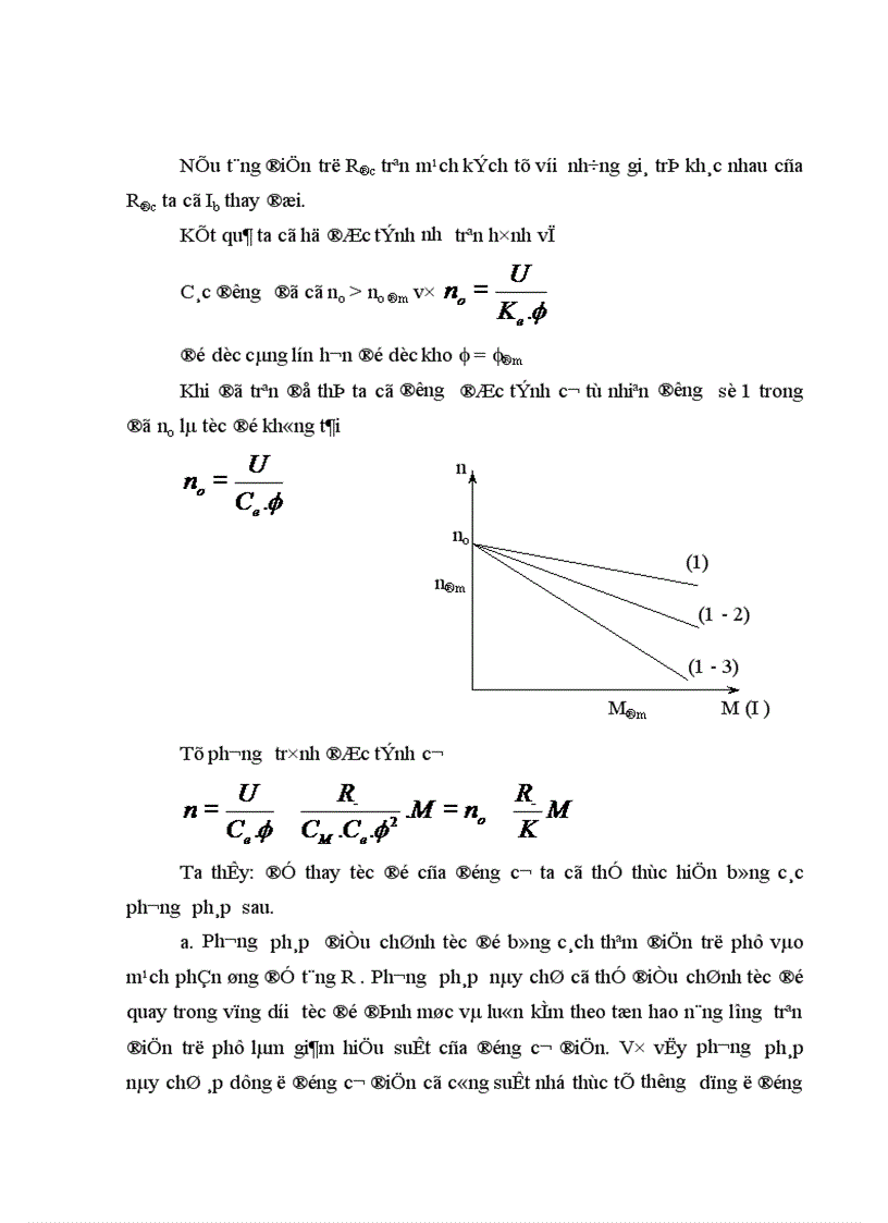 image for page Tổng quan về hệ thống đo và điều chỉnh tốc độ của động cơ điện