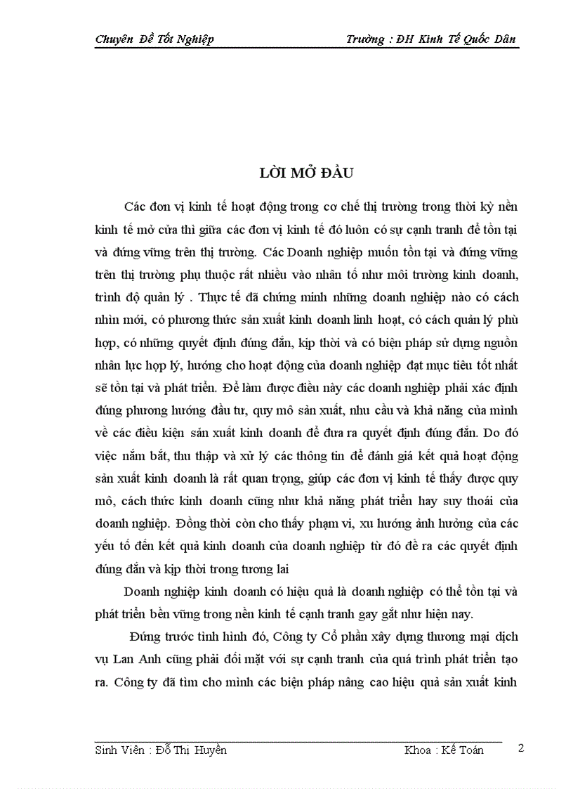 image for page Hoàn thiện hạch toán bán hàng và xác định kết quả kinh doanh tại Công ty Cổ phần xây dựng thương mại dịch vụ Lan Anh