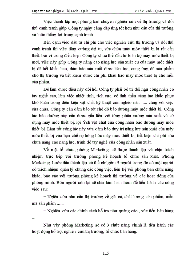 image for page Phương hướng và một số biện pháp nâng cao hiệu quả của công tác quản lý vốn sản xuất kinh doanh Công ty 20 Tổng cục hậu cần