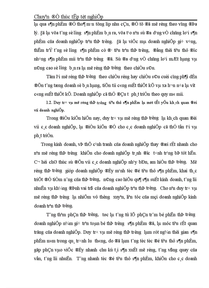 image for page Các giải pháp cơ bản nhằm duy trì và mở rộng thị trường tiêu thụ nội địa Công ty Xuất nhập khẩu và kỹ thuật bao bì 1