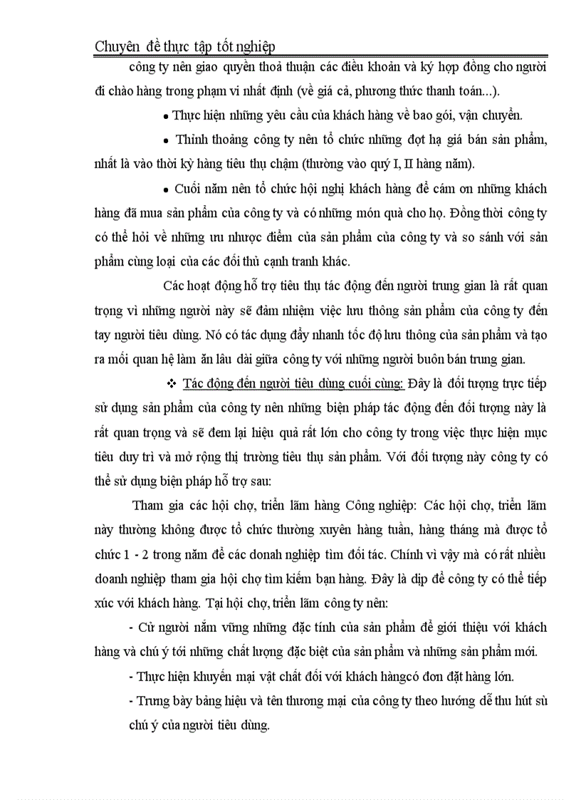 image for page Các giải pháp cơ bản nhằm duy trì và mở rộng thị trường tiêu thụ nội địa Công ty Xuất nhập khẩu và kỹ thuật bao bì 1