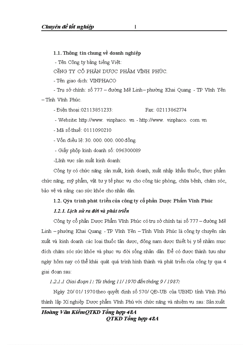 image for page Hoàn thiện tổ chức bán hàng của công ty cổ phần Dược Phẩm Vĩnh Phúc