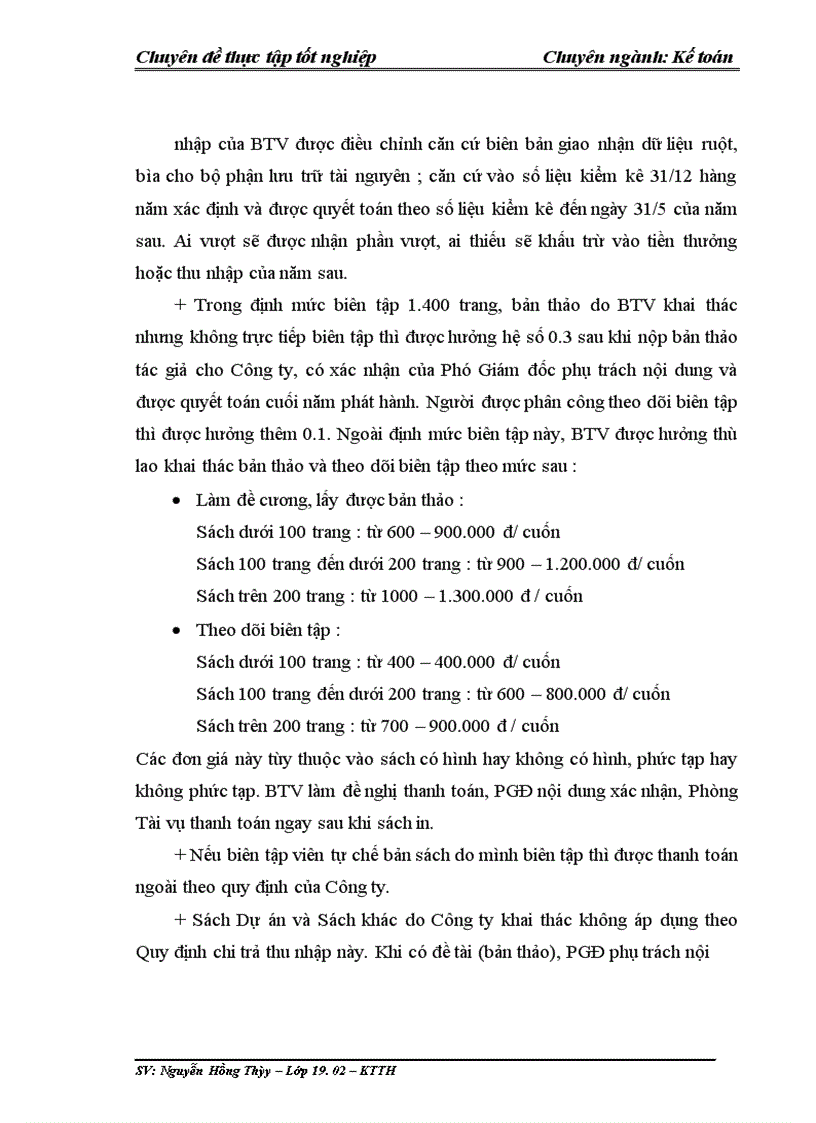 image for page Hoàn thiện kế toán tiền lương và các khoản trích theo lương tại Công ty Cổ phần Sách dân tộc
