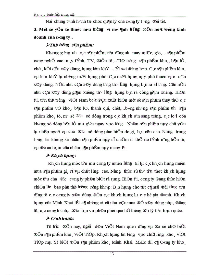 image for page Báo cáo thực tập tổng hợp tại Công ty khoá Minh Khai