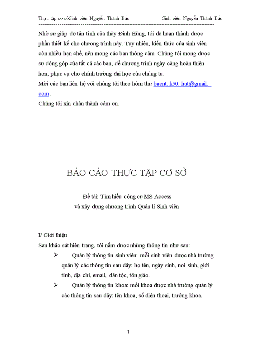 image for page Tìm hiểu công cụ MS Access và xây dựng chương trình Quản lí