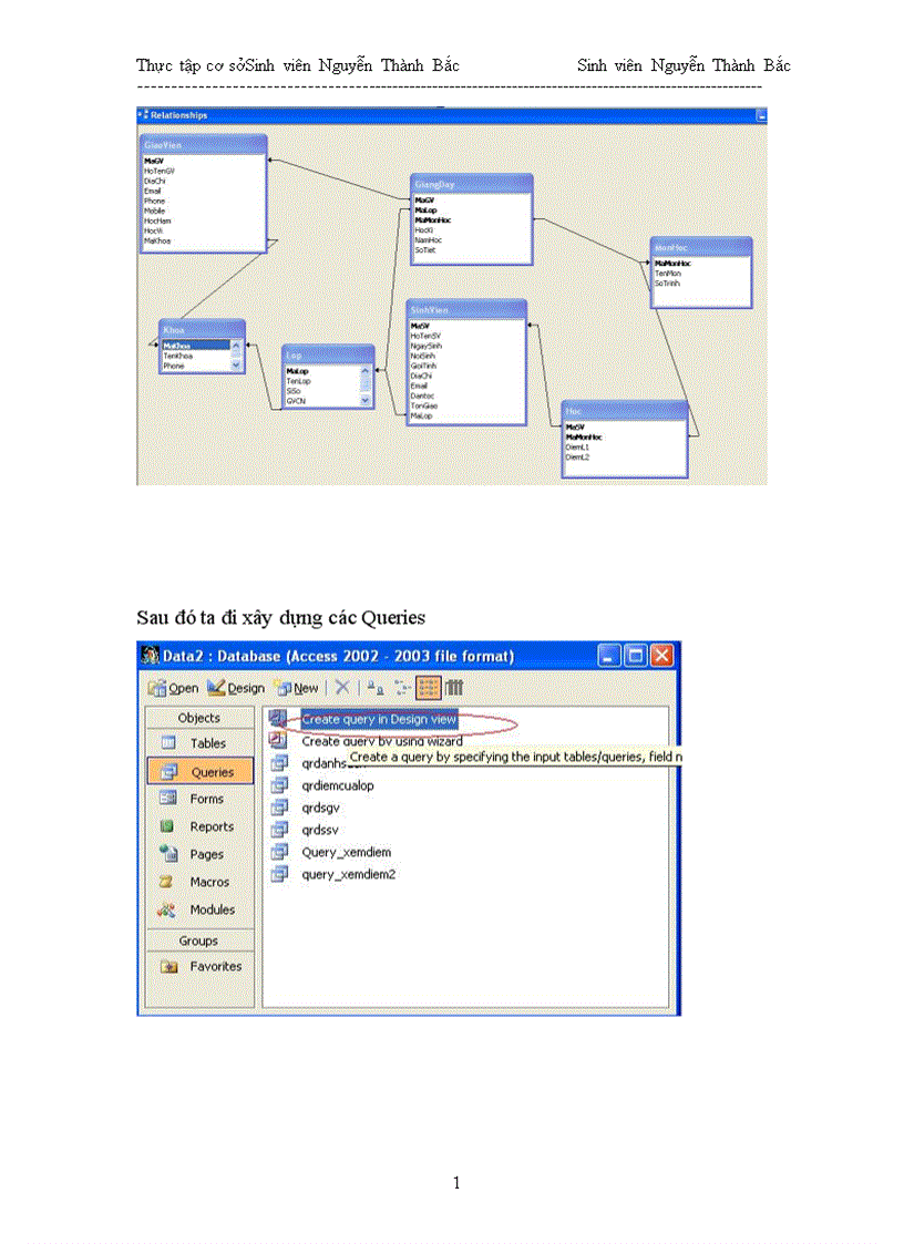 image for page Tìm hiểu công cụ MS Access và xây dựng chương trình Quản lí