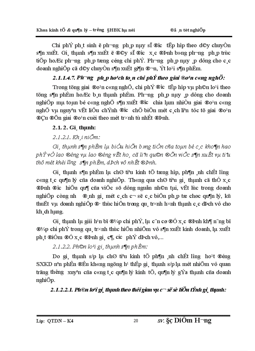 image for page Phân tích giá thành sản phẩm khai thác than nguyên khai ở mỏ than Vàng Danh Quảng Ninh