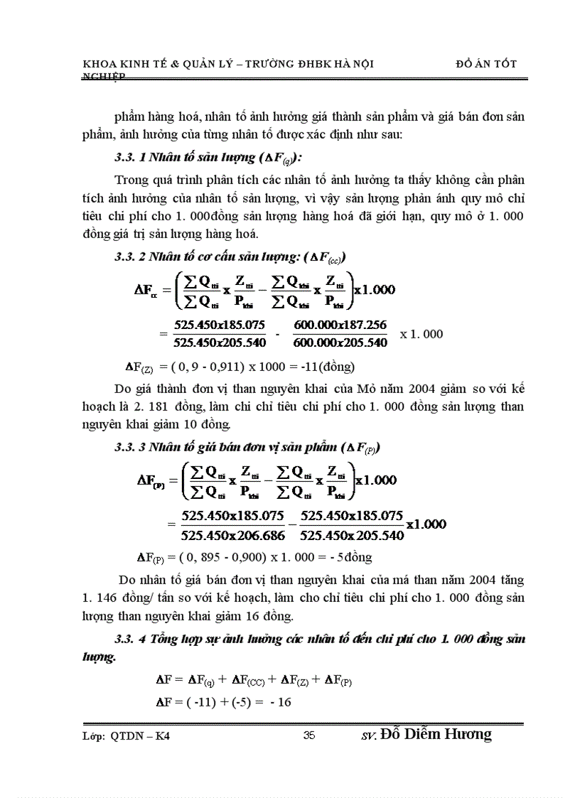 image for page Phân tích giá thành sản phẩm khai thác than nguyên khai ở mỏ than Vàng Danh Quảng Ninh