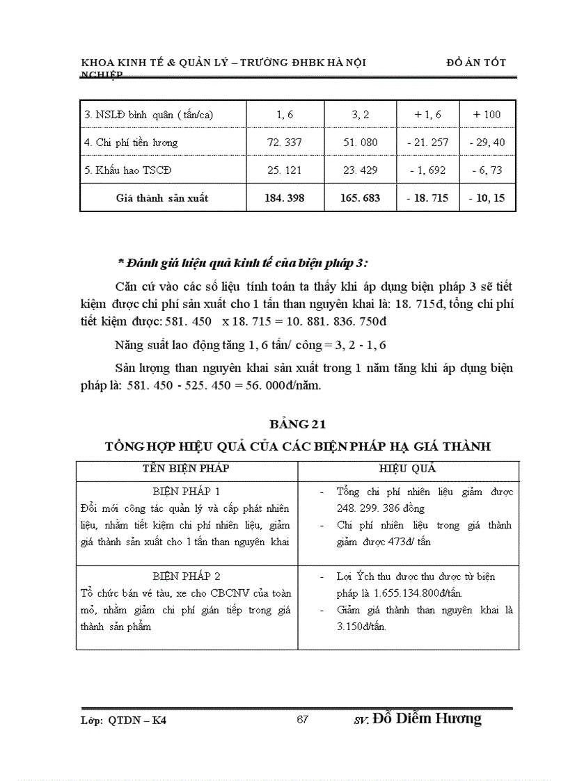 image for page Phân tích giá thành sản phẩm khai thác than nguyên khai ở mỏ than Vàng Danh Quảng Ninh