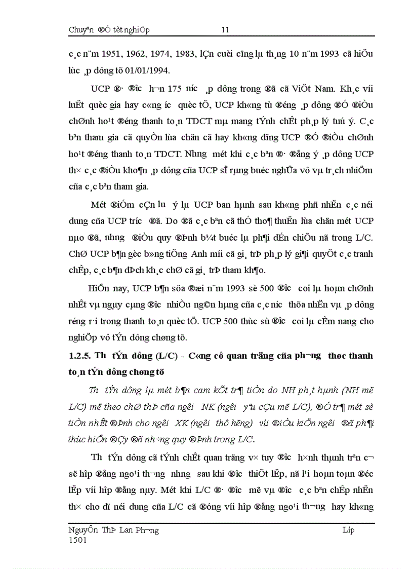 image for page Giải pháp nhằm hạn chế rủi ro trong phương thức thanh toán tín dụng chứng từ tại Ngân hàng Công thương Đống Đa 1