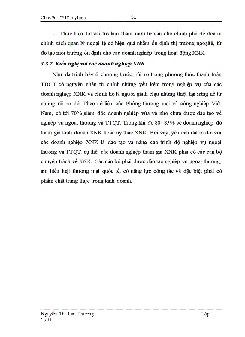 image for page Giải pháp nhằm hạn chế rủi ro trong phương thức thanh toán tín dụng chứng từ tại Ngân hàng Công thương Đống Đa 1