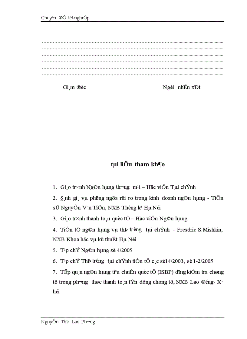 image for page Giải pháp nhằm hạn chế rủi ro trong phương thức thanh toán tín dụng chứng từ tại Ngân hàng Công thương Đống Đa 1