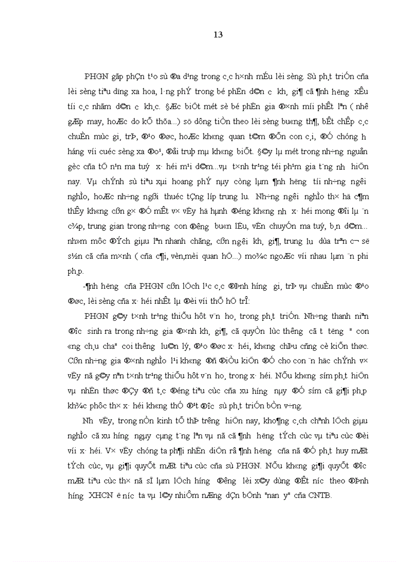 image for page Thực trạng của sự phân hoá giàu nghèo ở nước ta hiện nay 1