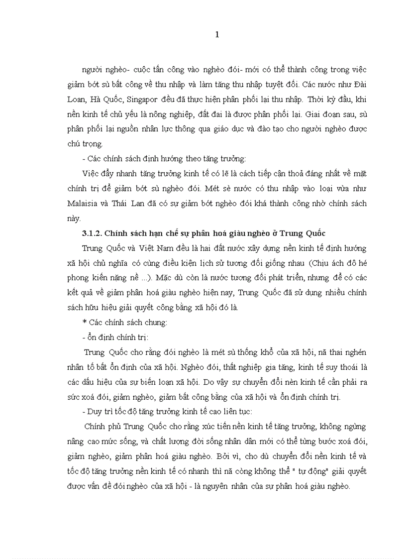 image for page Thực trạng của sự phân hoá giàu nghèo ở nước ta hiện nay 1