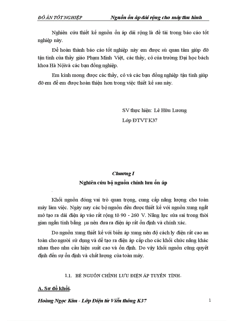 image for page Nguồn ổn áp dải rộng cho máy thu hình