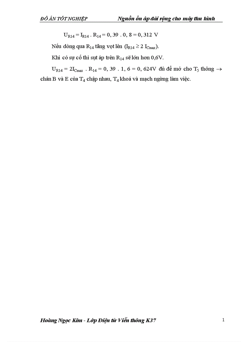 image for page Nguồn ổn áp dải rộng cho máy thu hình