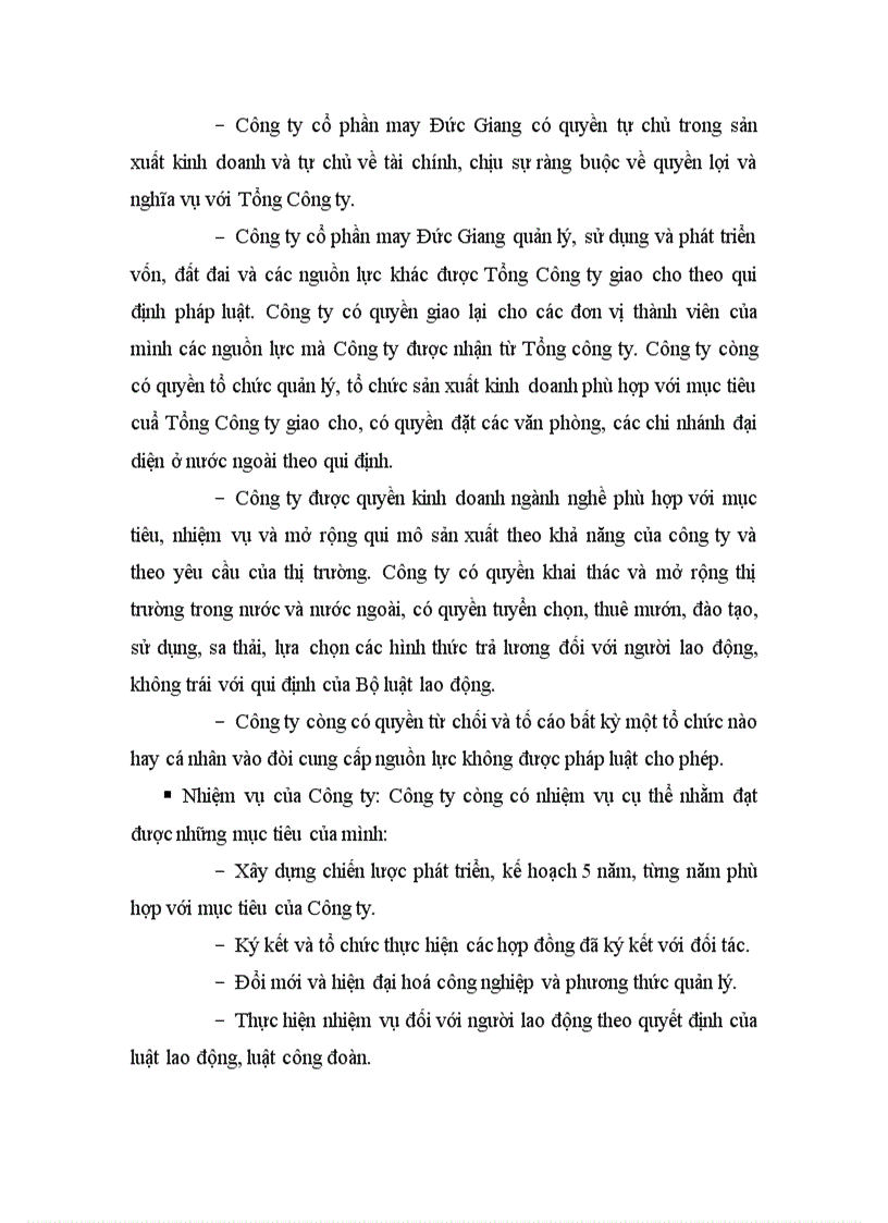 image for page Báo cáo thực tập tổng hợp tại Công ty cổ phần may Đức Giang