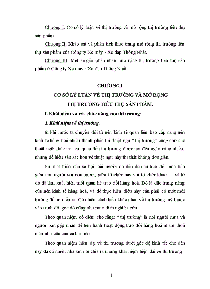 image for page Một số giải pháp nhằm mở rộng thị trường tiêu thụ sản phẩm của Công ty Xe máy Xe đạp Thống Nhất