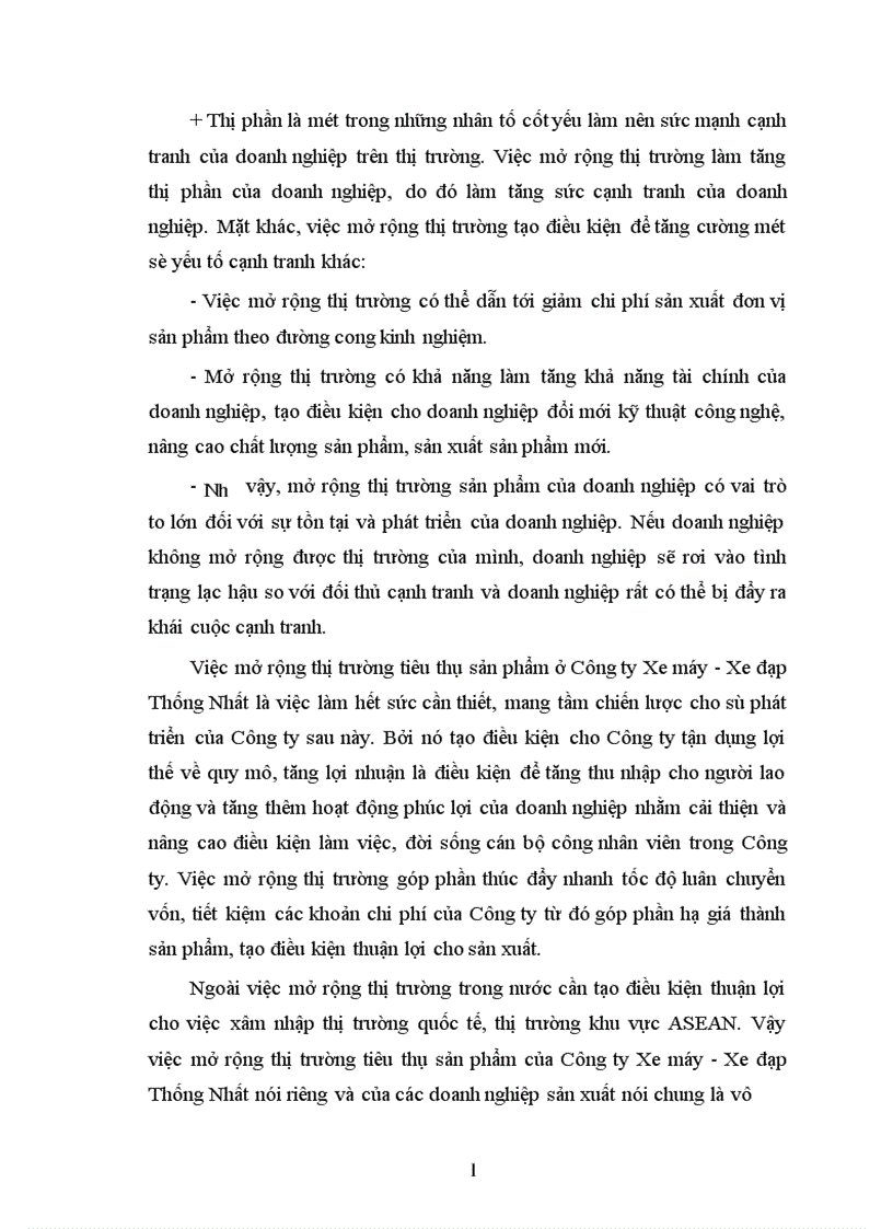 image for page Một số giải pháp nhằm mở rộng thị trường tiêu thụ sản phẩm của Công ty Xe máy Xe đạp Thống Nhất