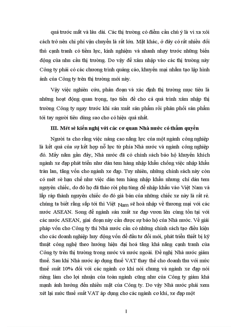 image for page Một số giải pháp nhằm mở rộng thị trường tiêu thụ sản phẩm của Công ty Xe máy Xe đạp Thống Nhất