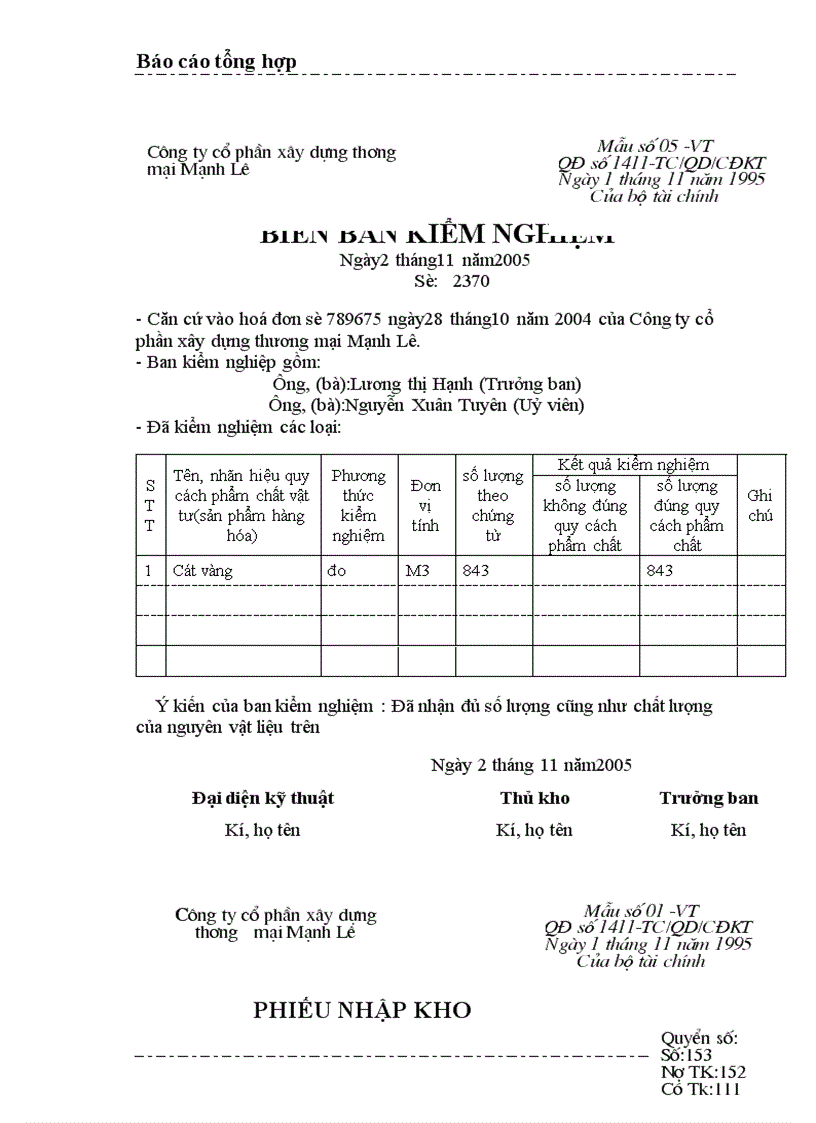 image for page Một số nhận xét và ý kiến đề xuất nhằm hoàn thiện công tác kế toán ở Công ty cổ phần xây dựng thương mại Mạnh Lê