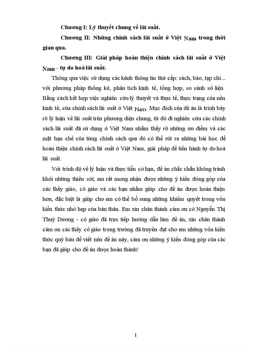 image for page Lãi suất và vấn đề sử dụng các chính sách lãi suất trong việc điều tiết nền kinh tế ở Việt Nam