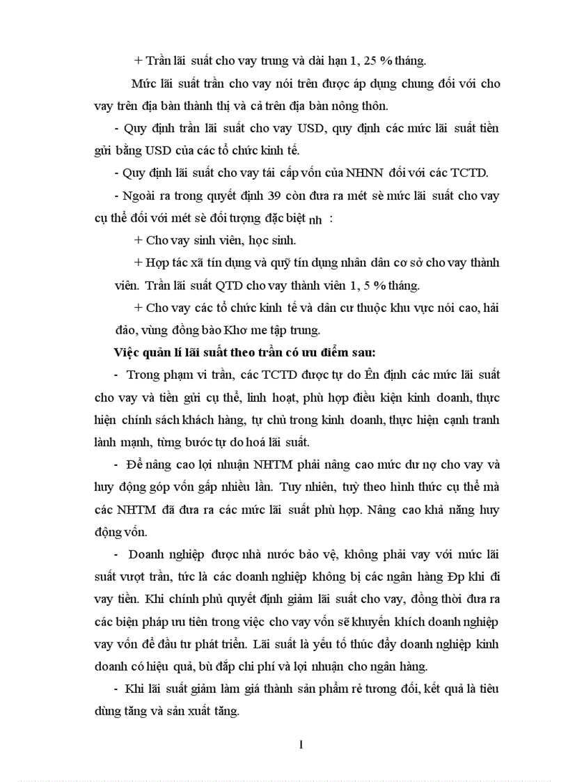 image for page Lãi suất và vấn đề sử dụng các chính sách lãi suất trong việc điều tiết nền kinh tế ở Việt Nam