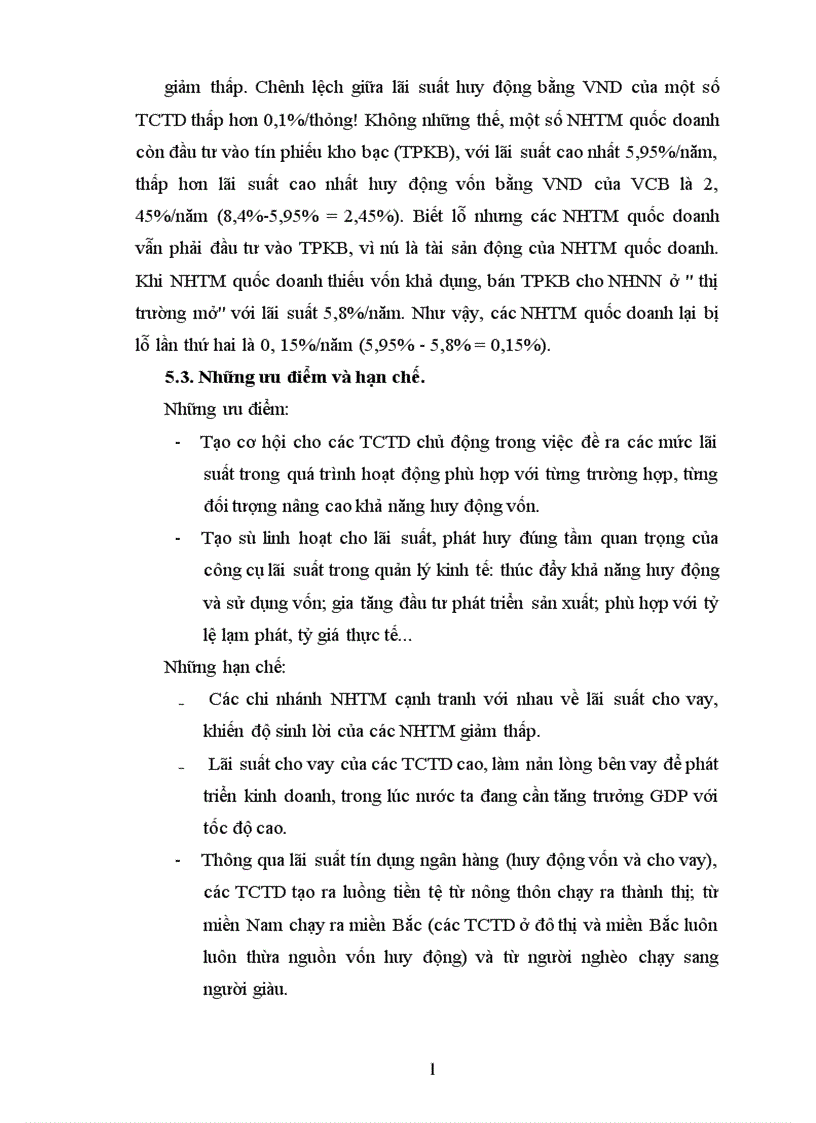 image for page Lãi suất và vấn đề sử dụng các chính sách lãi suất trong việc điều tiết nền kinh tế ở Việt Nam