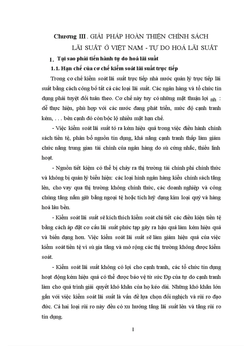 image for page Lãi suất và vấn đề sử dụng các chính sách lãi suất trong việc điều tiết nền kinh tế ở Việt Nam