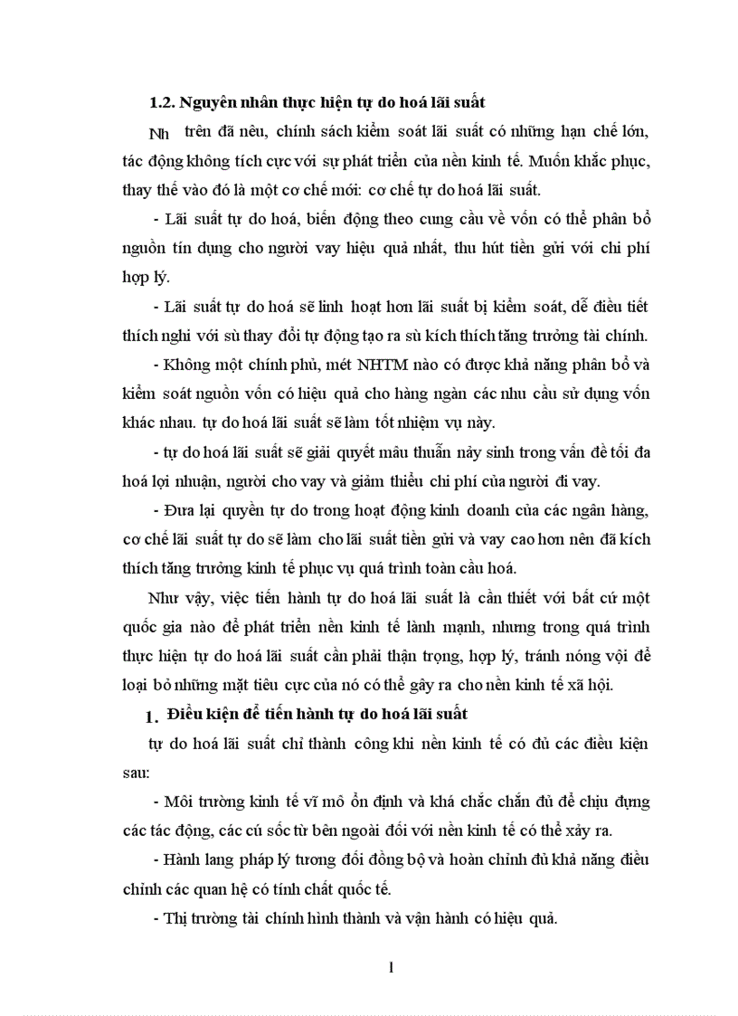 image for page Lãi suất và vấn đề sử dụng các chính sách lãi suất trong việc điều tiết nền kinh tế ở Việt Nam