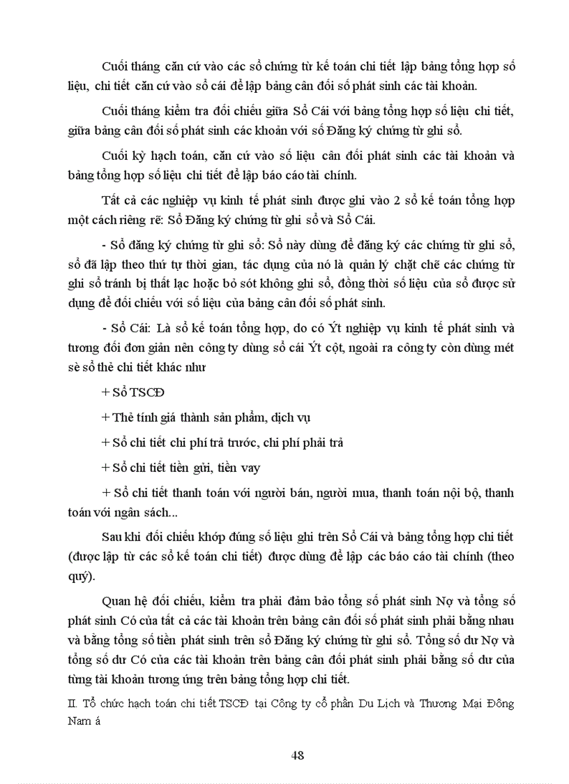 image for page Tổ chức hạch toán tài sản cố định với những vấn đề về quản lý và nâng cao hiệu quả sử dụng tài sản cố định tại Công ty cổ phần Du Lịch và Thương Mại Đông Nam á 1