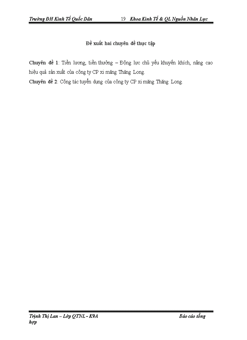 image for page Công tác tuyển dụng của công ty CP xi măng Thăng Long