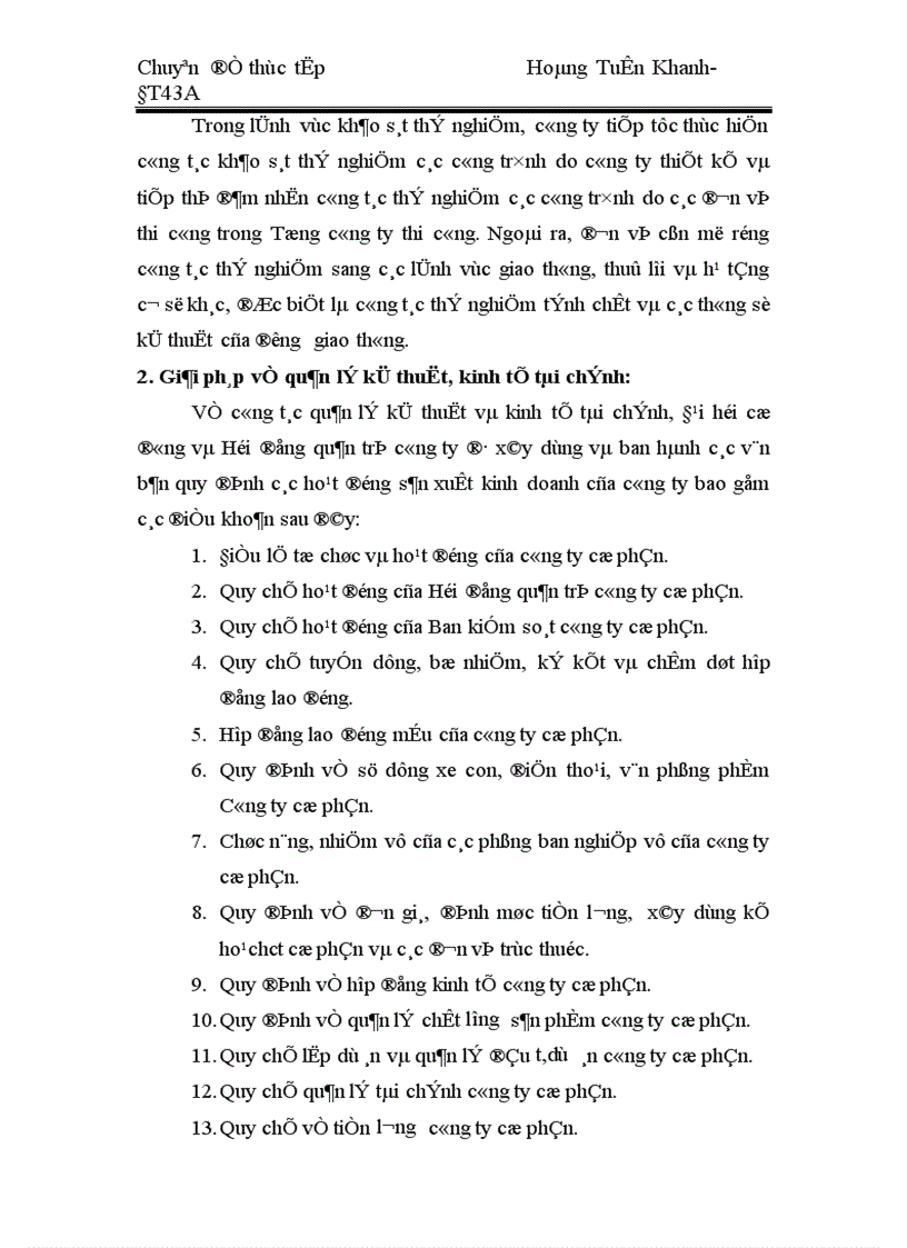 image for page Đầu tư nâng cao năng lực sản xuất kinh doanh ở công ty cổ phần tư vấn xây dựng Sông Đà 1